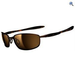 Oakley Polarised Blender Sunglasses (Brown Chrome/Tortoise/Bronze) - Colour: Brown